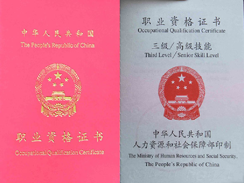 资质证件定制 资质证件定制-红金大气喜庆风